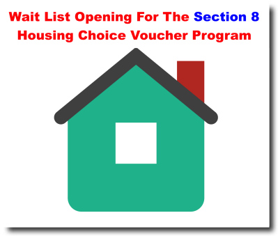 Wait List Opening For The Section 8 Housing Choice Voucher Program ...