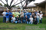 Hawaiian Electric volunteers (group shot)
